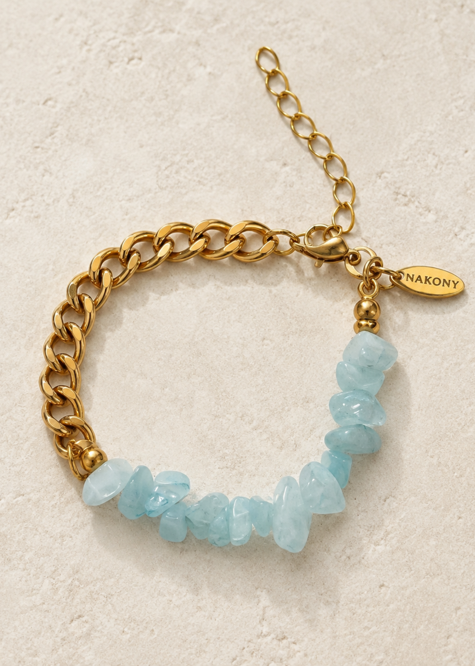 Nakony Coney Island Aqua Marine Bracelet