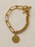 Nakony Liberty Coin Bracelet