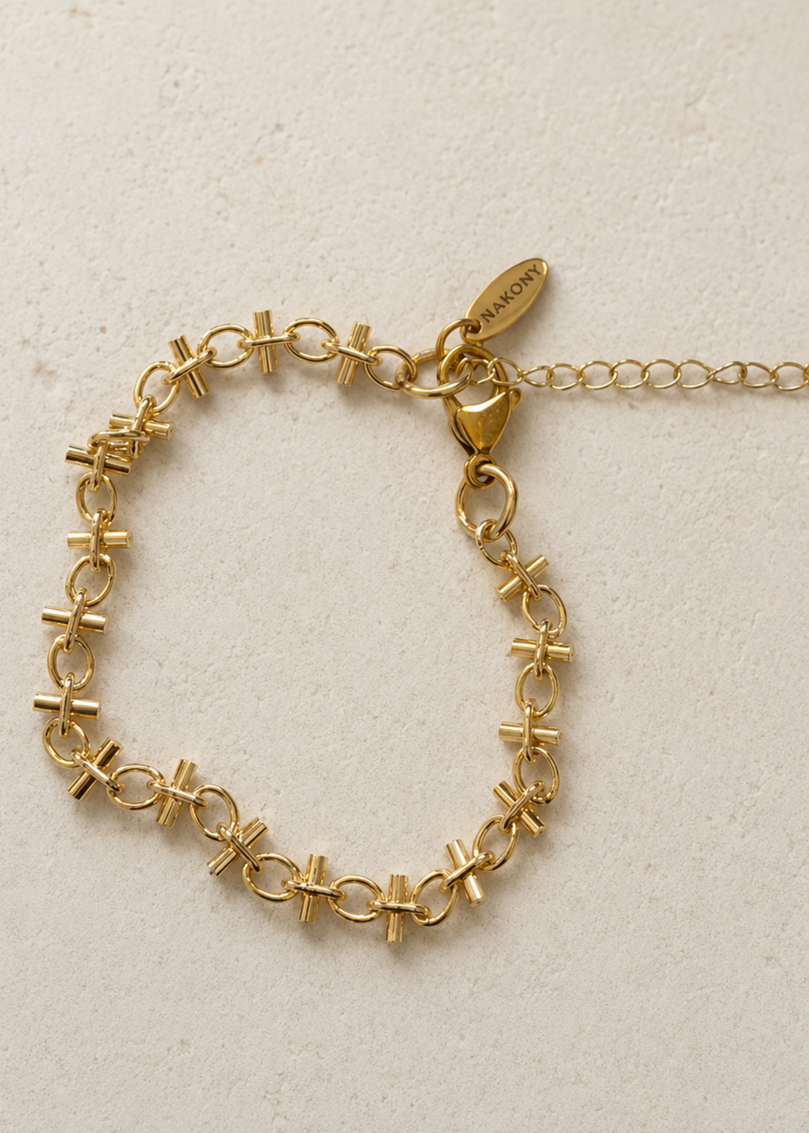 Nakony The Bowery Link Bracelet