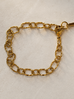 Nakony Harlem Hammered Link Bracelet