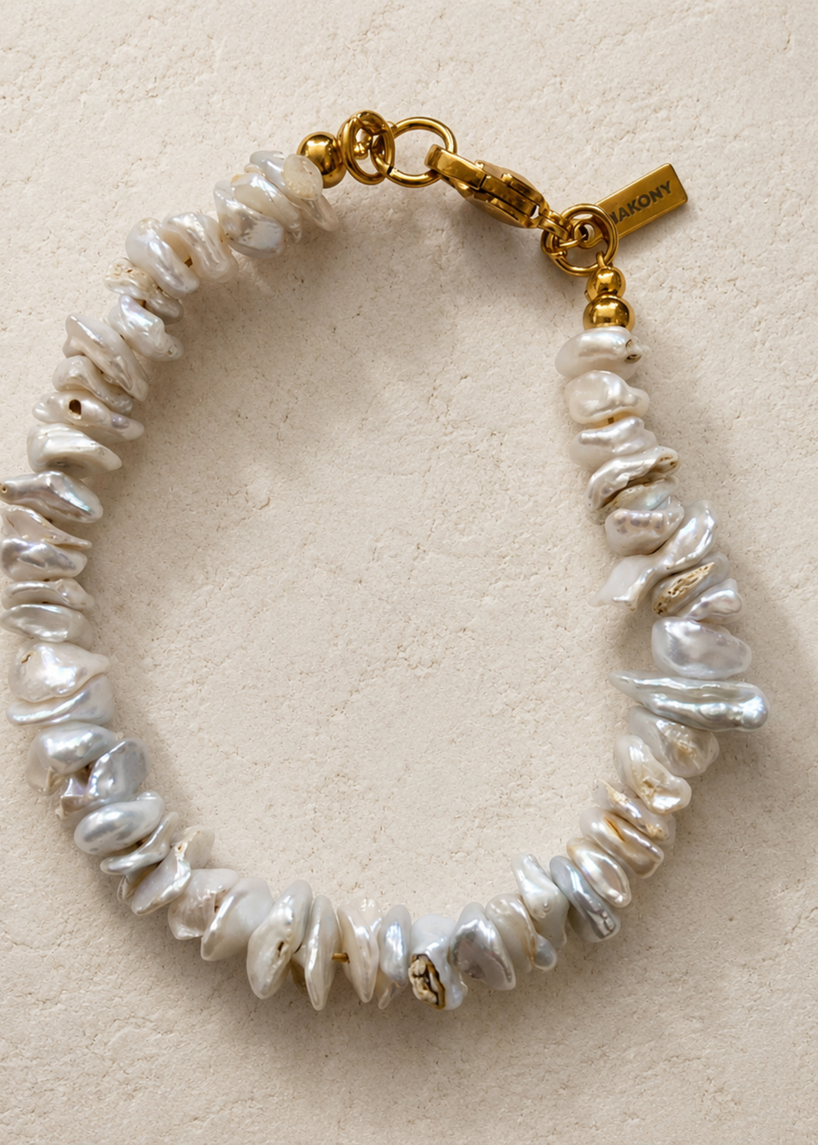 Nakony West Village Pearl Braclet