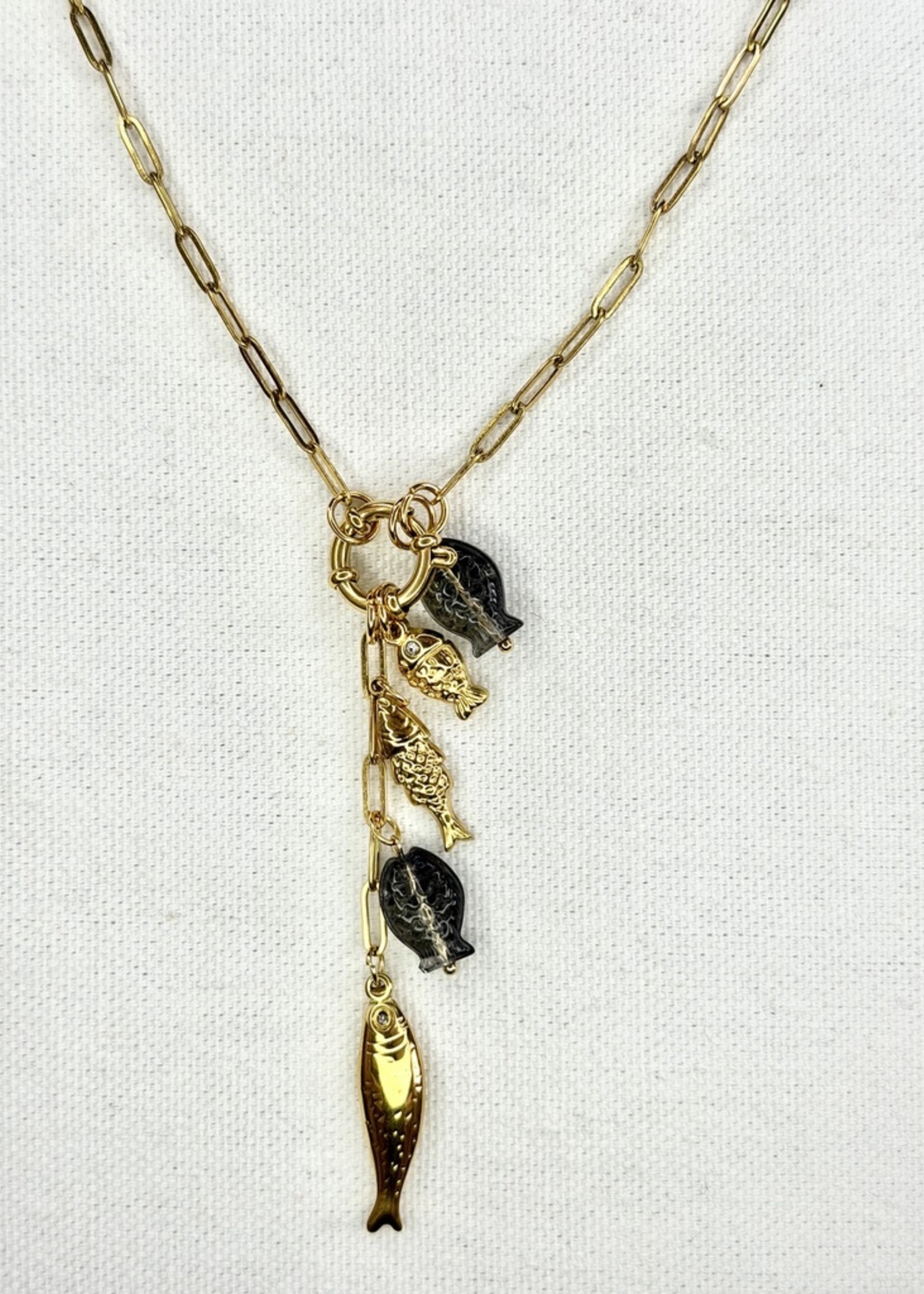 Nakony Fish Charm Chain