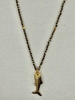 Nakony Midnight Fish Necklace
