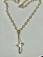 Nakony White Pearl Cross