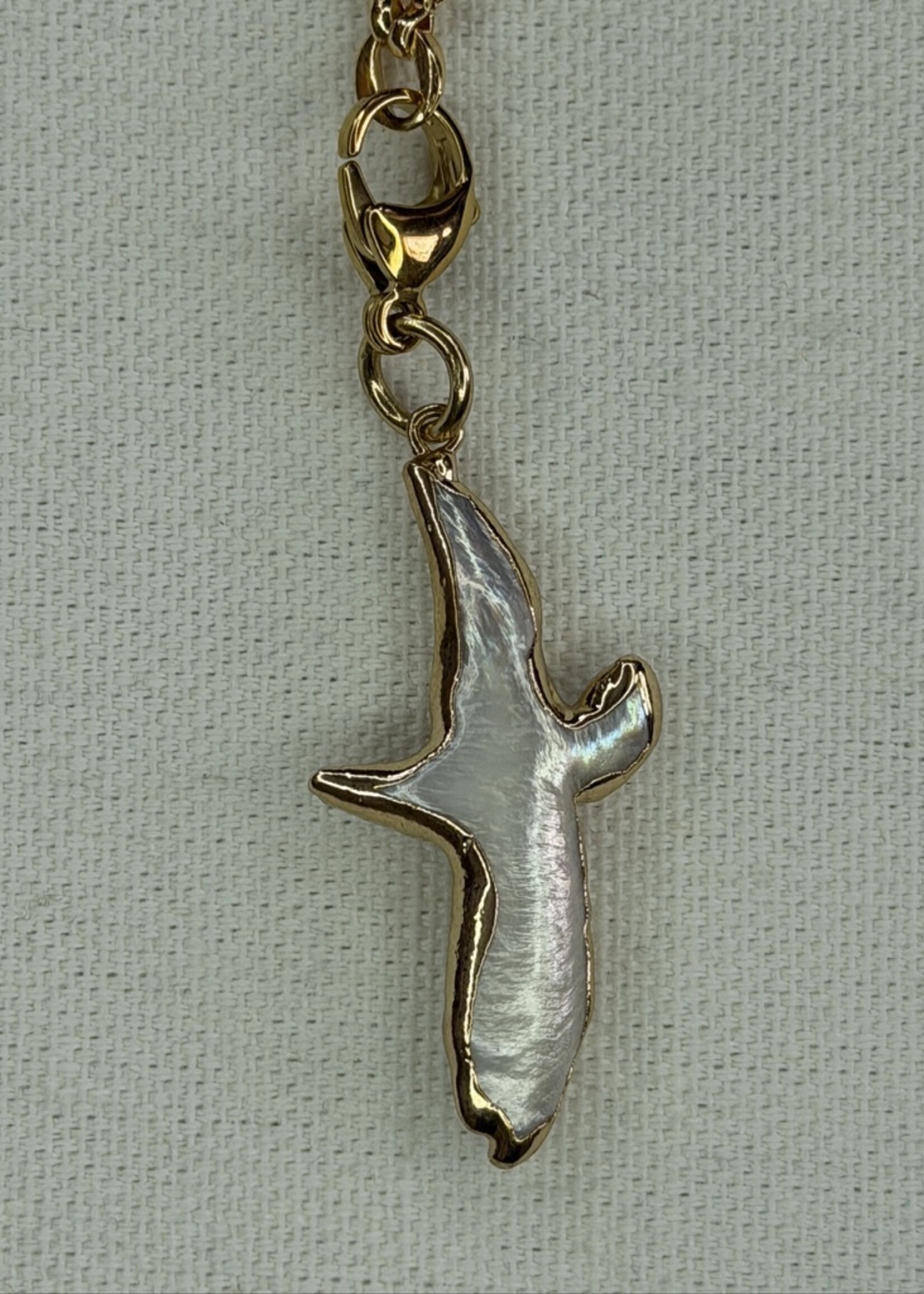Nakony White Pearl Cross