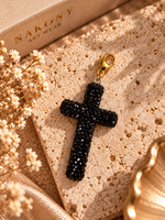 Nakony Black Rebel Cross Charm