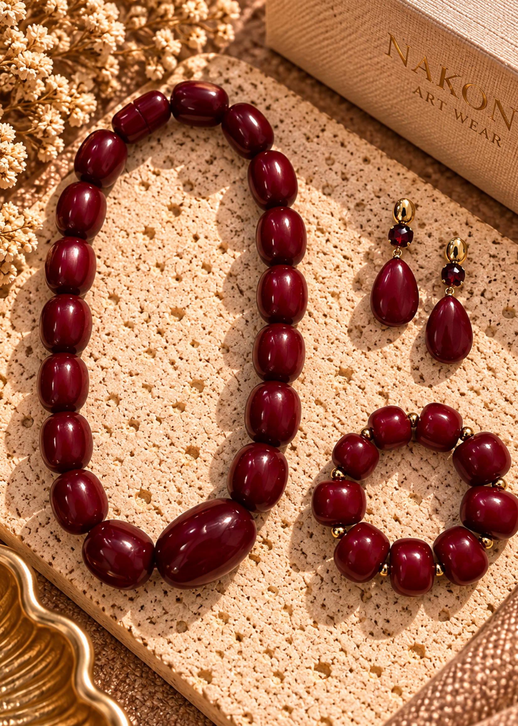 Nakony Cherry Set