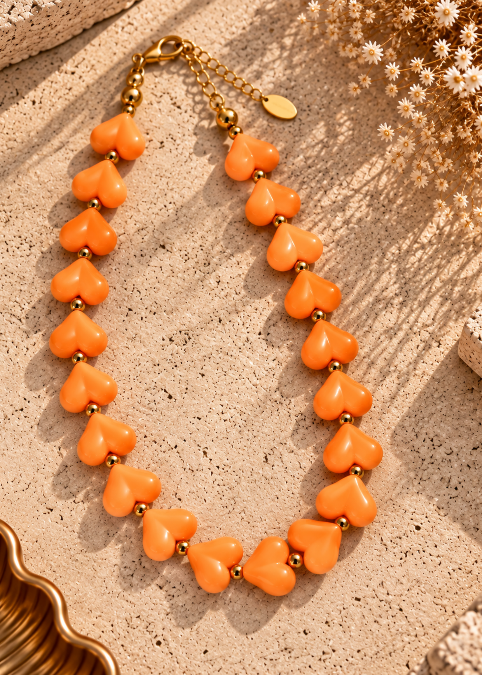 Nakony Happy Hearts Necklace