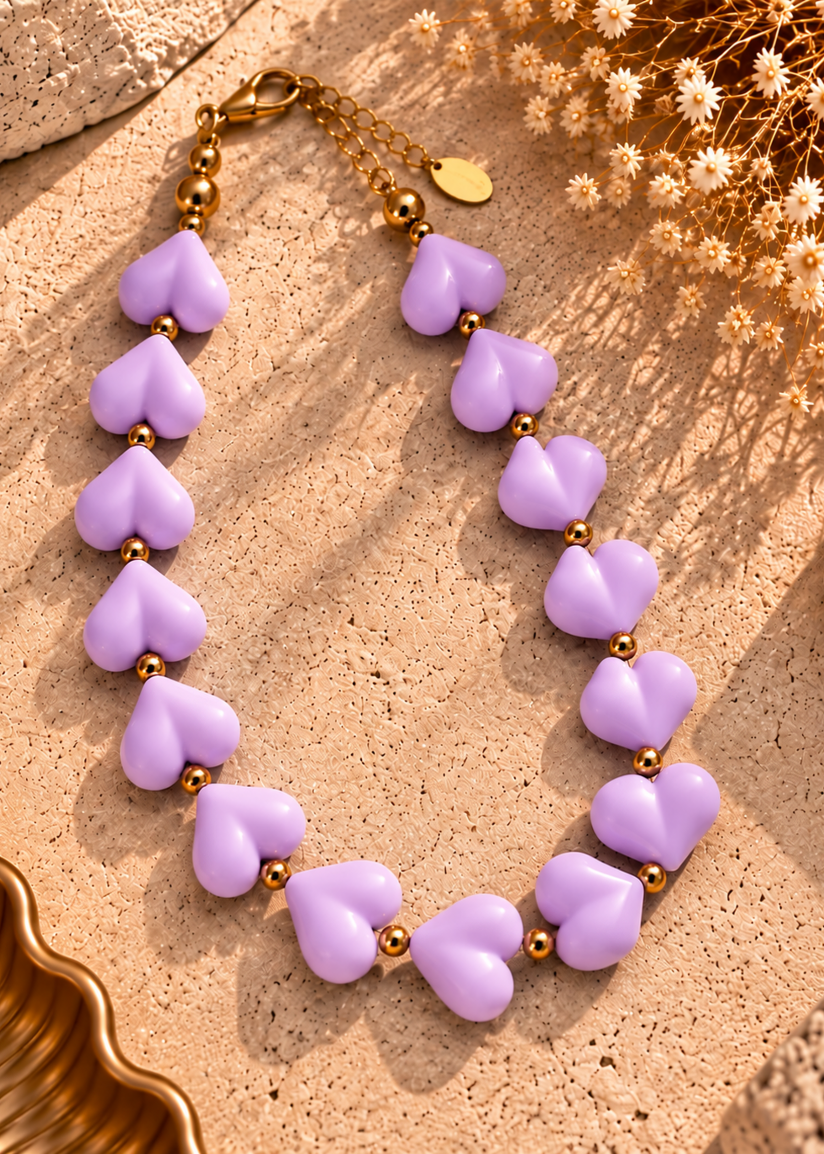 Nakony Happy Hearts Necklace