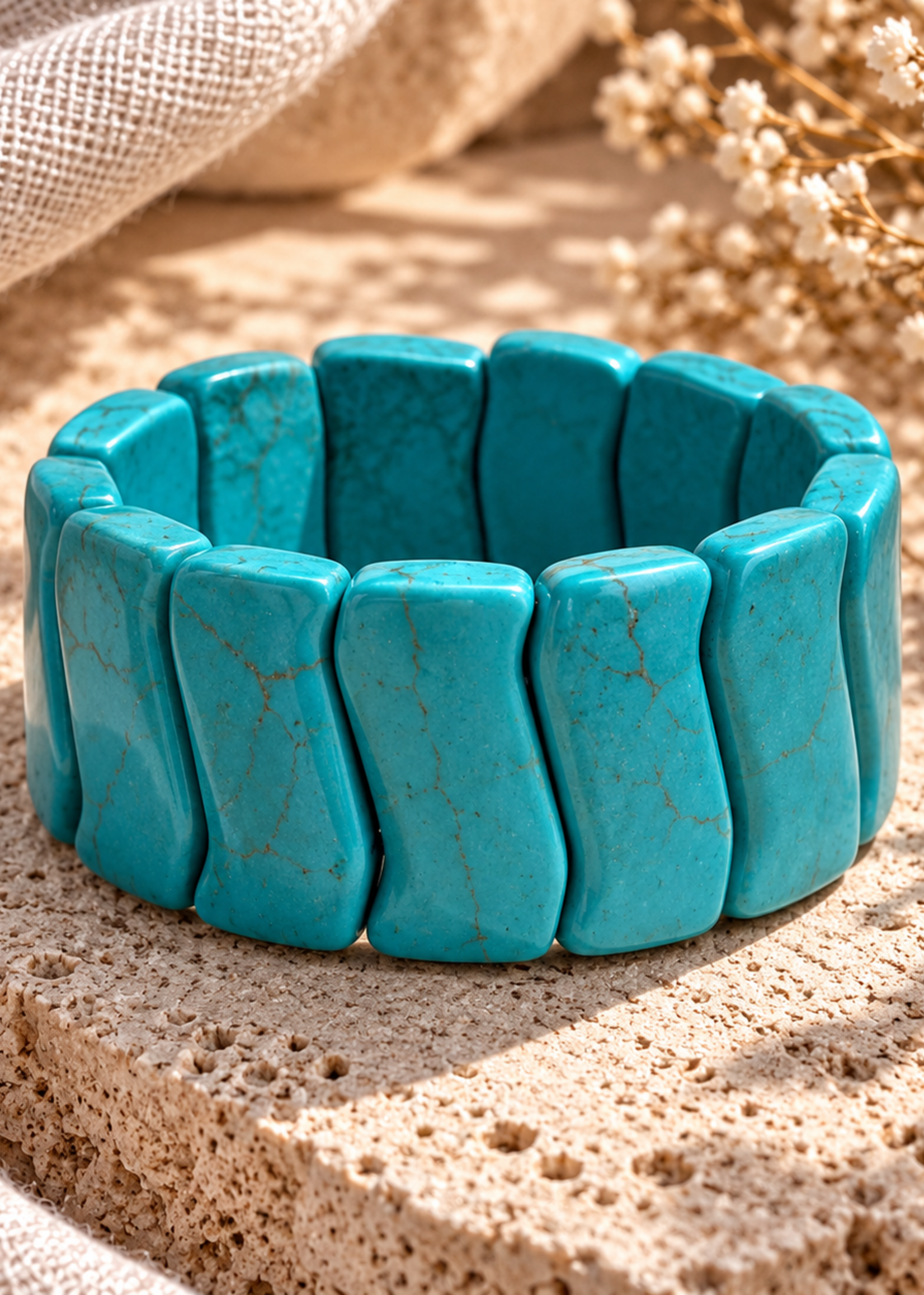 Nakony Turquoise Edge Bracelet