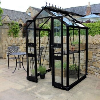 Royal Well Birdlip 44 zwart - 148x132 (bxl) 160/213 cm (h)