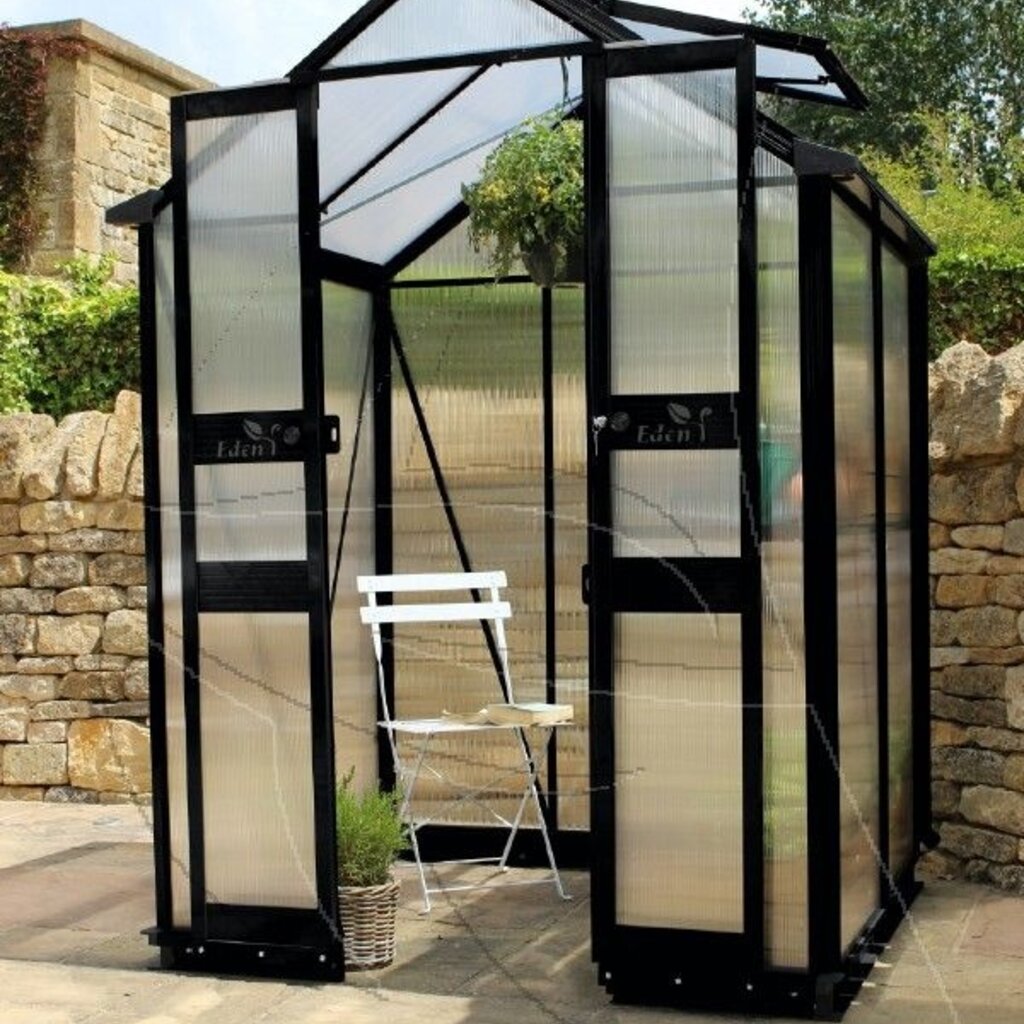 Royal Well Birdlip 44 zwart - 148x132 (bxl) 160/213 cm (h)