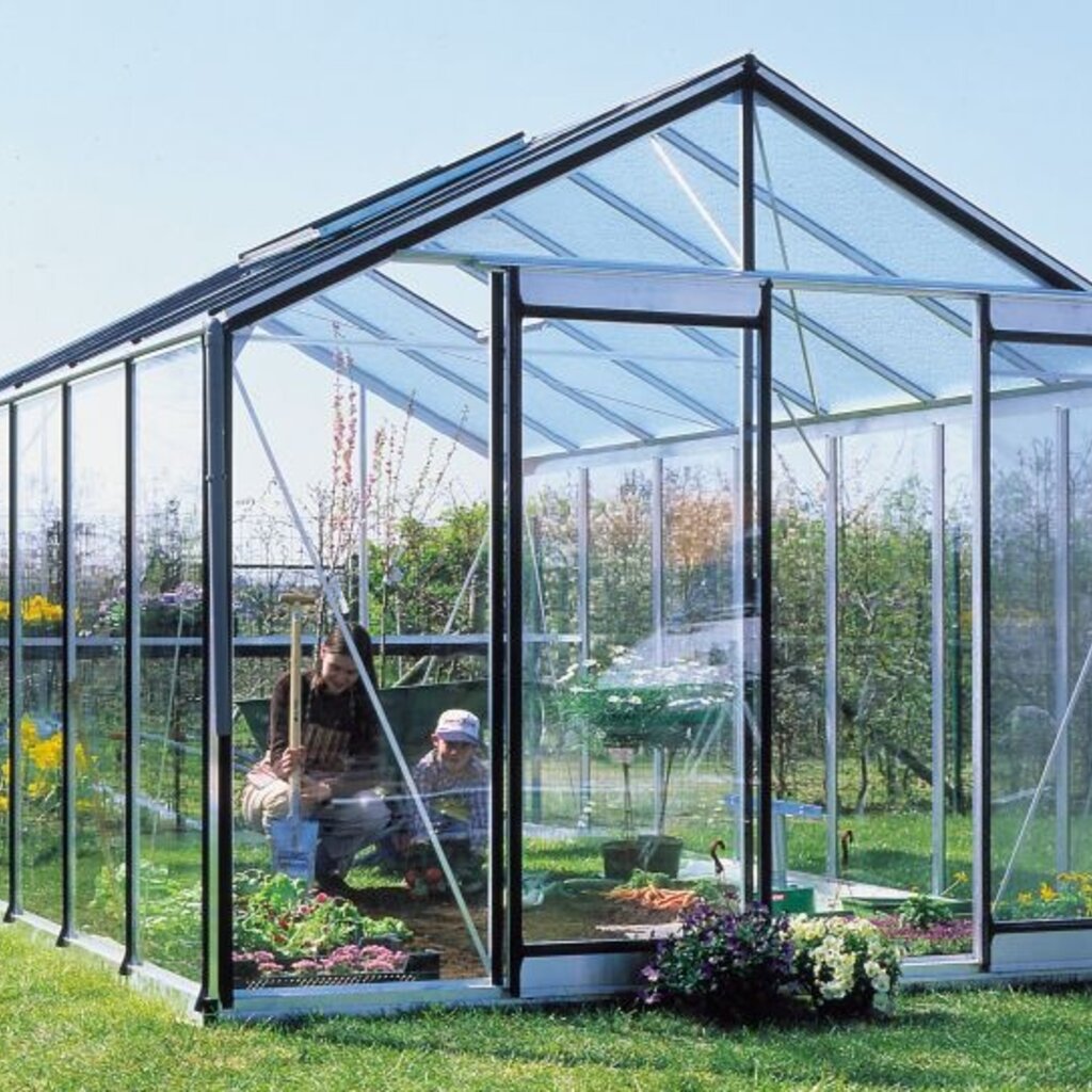 ACD tuinkassen ACD Tuinkas R307H-B - Aluminium - 306x519 cm (bxl) 179/259 cm (h)