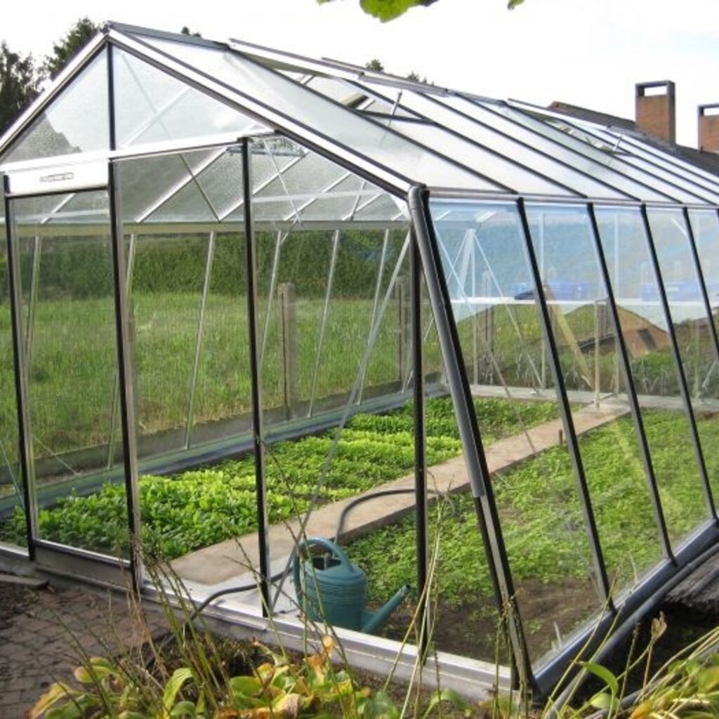 ACD tuinkassen ACD Tuinkas S208H-B - Aluminium - 380x593 cm (bxl) 172/253 cm (h)