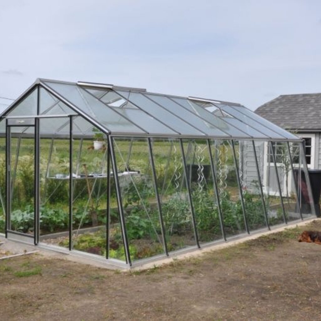 ACD tuinkassen ACD Tuinkas S208H-B - Aluminium - 380x593 cm (bxl) 172/253 cm (h)