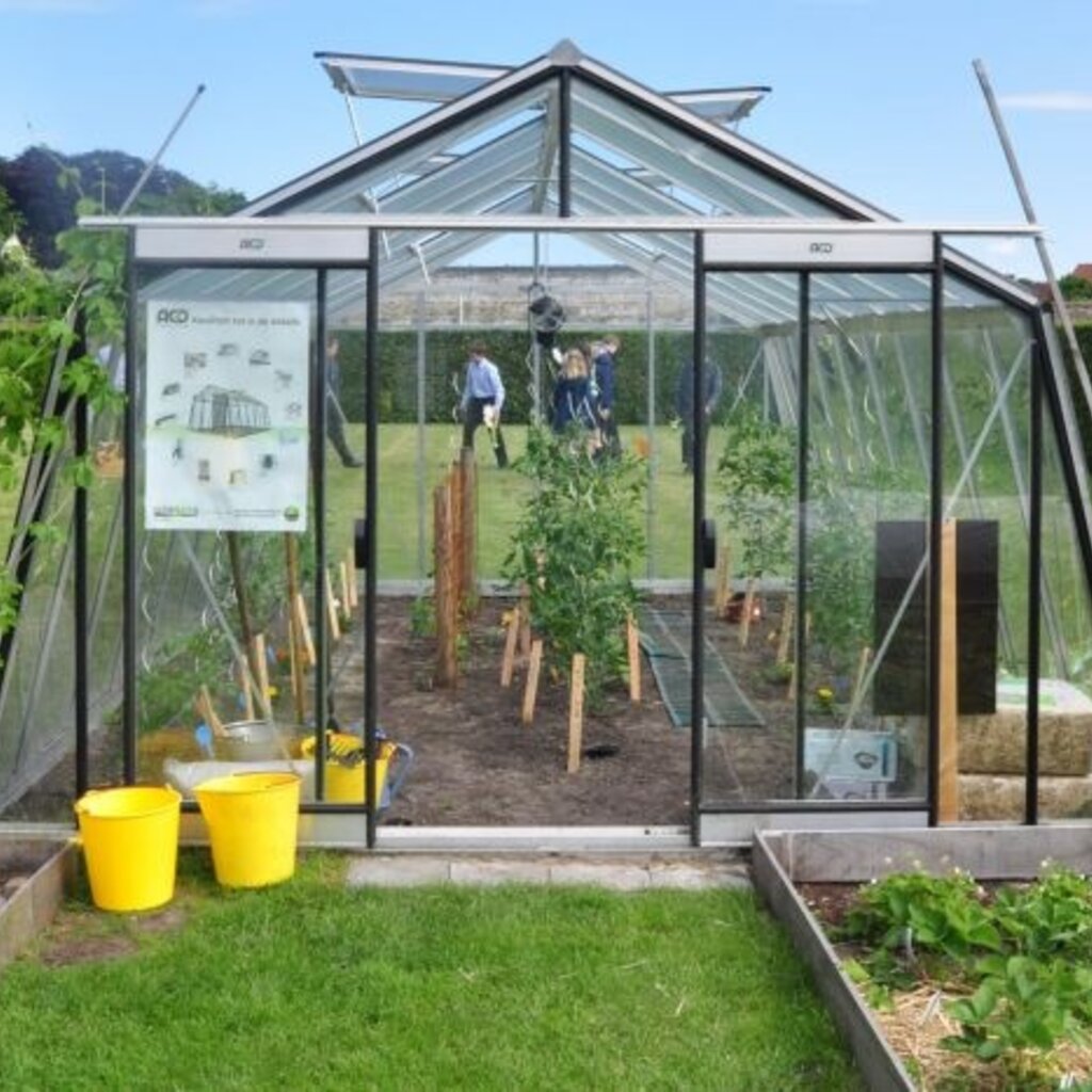 ACD tuinkassen ACD Tuinkas S208H-B - Aluminium - 380x593 cm (bxl) 172/253 cm (h)