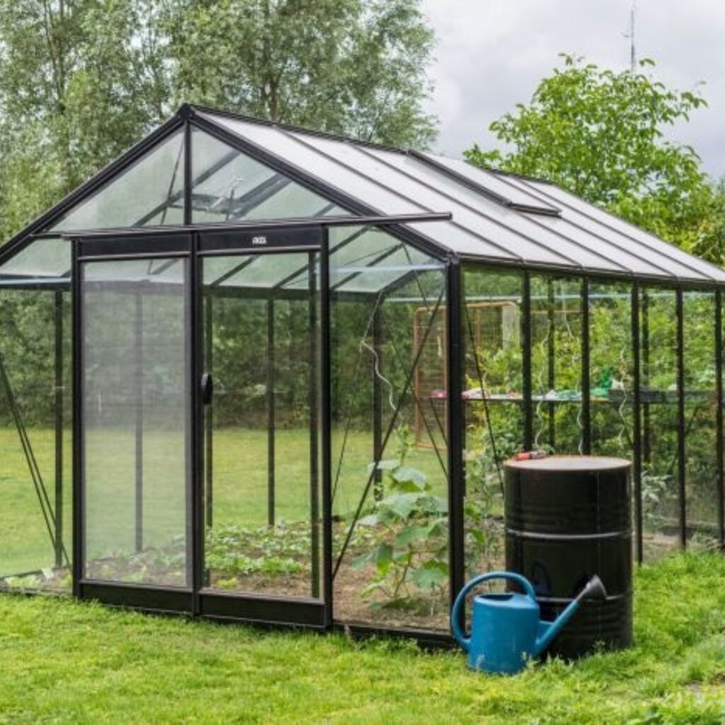 ACD tuinkassen ACD Tuinkas Blackline R306H - Retro Zwart - 306x445 cm (bxl) 179/259 (h)