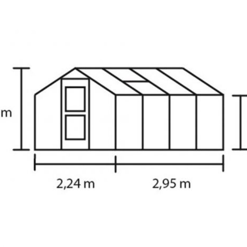 Royal Well Compact 66 antraciet grijs - 224x296 cm (bxl) 152x226 cm (h)