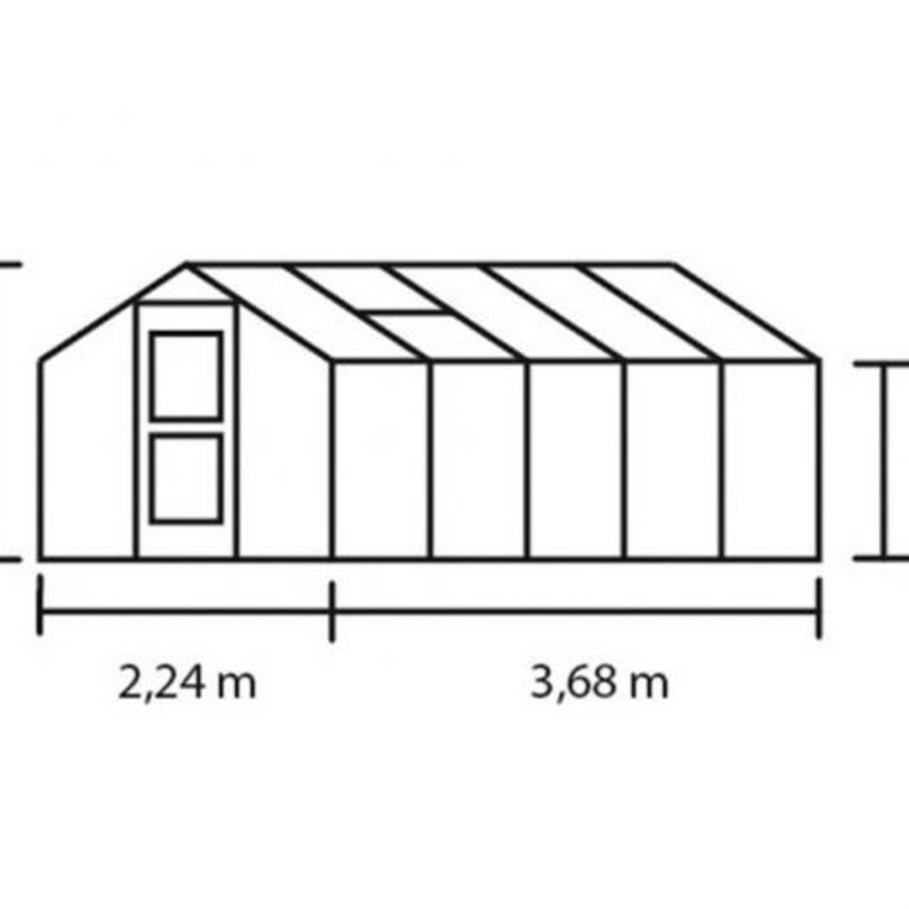 Royal Well Compact 82 antraciet grijs - 224x368 cm (bxl) 152/226 cm (h)