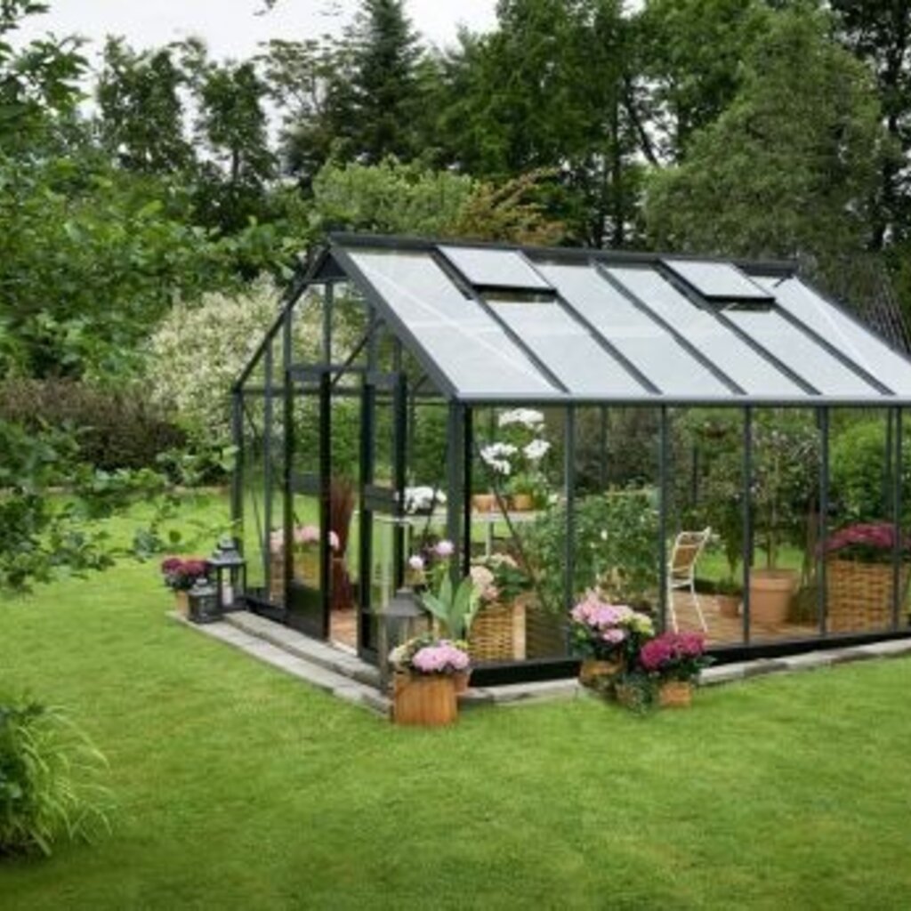 Royal Well Gardener 188 antraciet grijs - 368x511 cm (bxl) 172/287 cm (h)