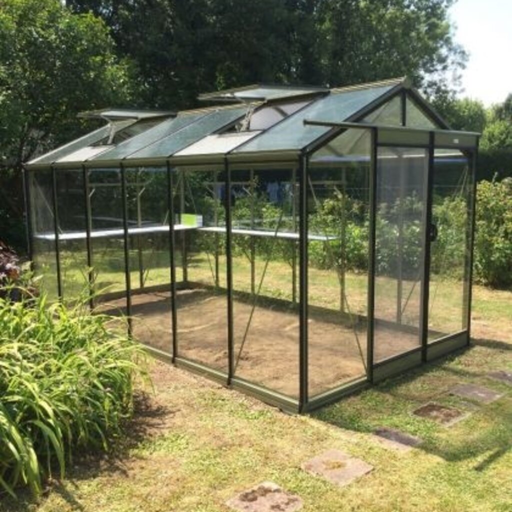 ACD tuinkassen ACD Tuinkas R207H - Aluminium - 232x519 cm (bxl) 179/235 cm (h)