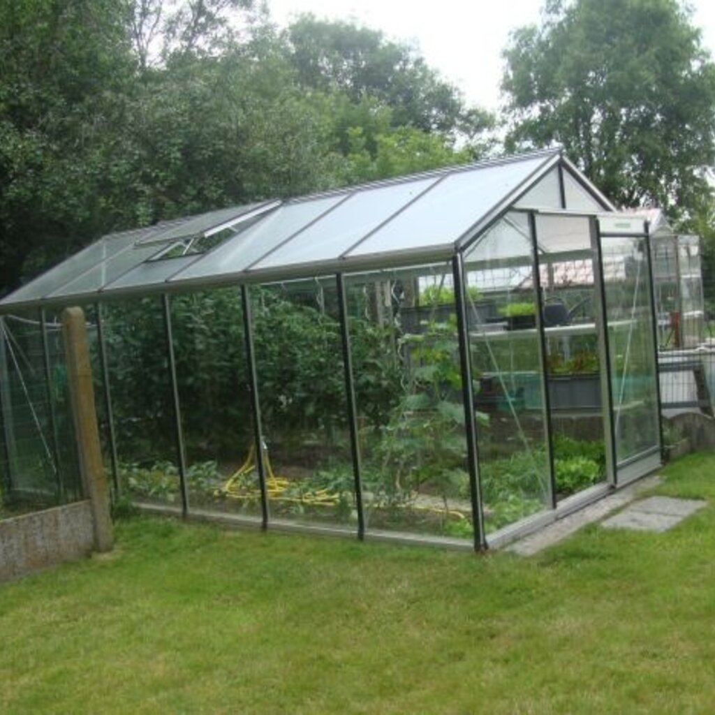 ACD tuinkassen ACD Tuinkas R208H - Aluminium - 232x593 cm (bxl) 179/235 cm (h)