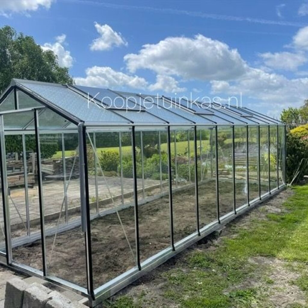 ACD tuinkassen ACD Tuinkas R210H - Aluminium - 232x741 cm (bxl) 183/239 (h)