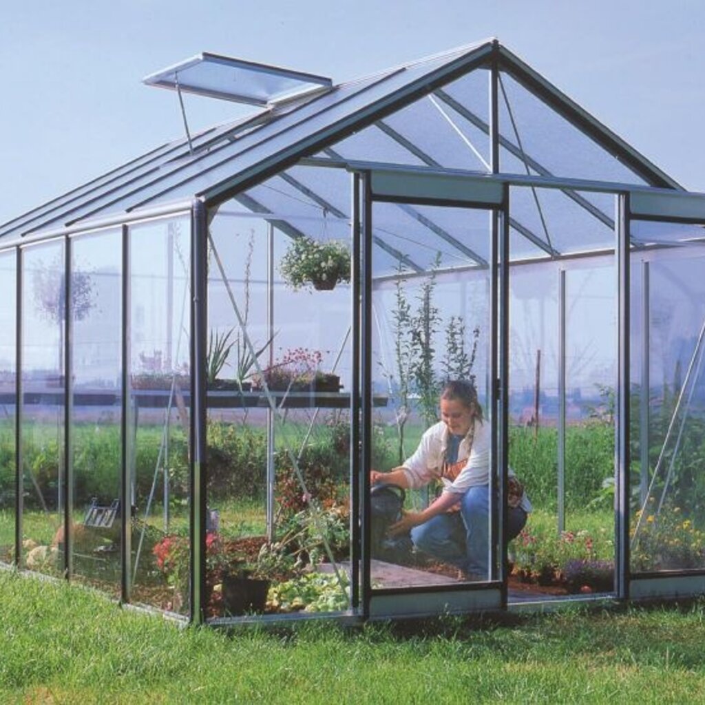 ACD tuinkassen ACD Tuinkas R303H - Aluminium 306x224 cm (bxl) 179/259 cm (h)