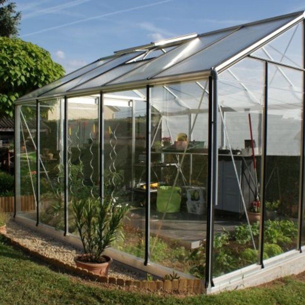 ACD tuinkassen ACD Tuinkas R304H - Aluminium 306x298 cm (bxl) 179/259 cm (h)