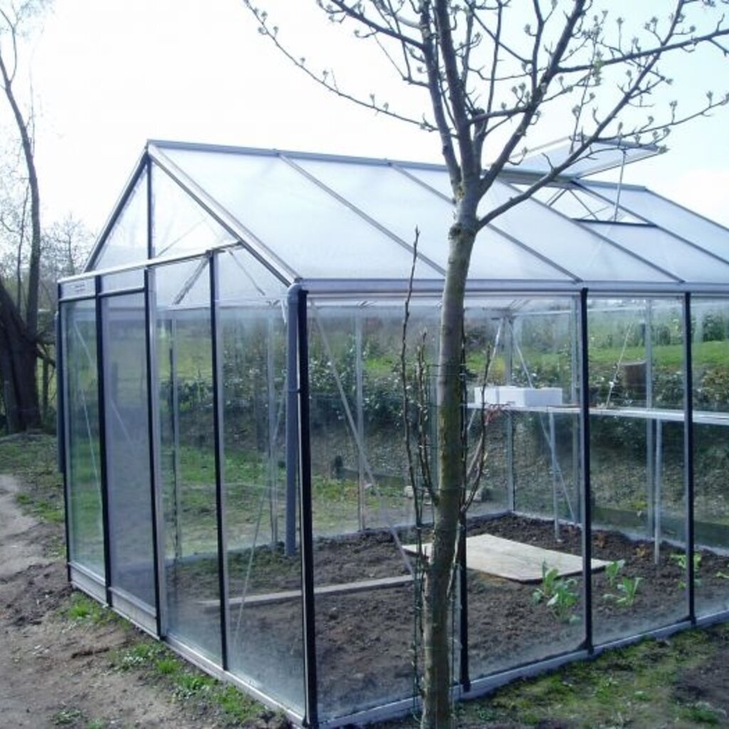 ACD tuinkassen ACD Tuinkas R308H - Aluminium 306x593 cm (bxl) 179/259 cm (h)