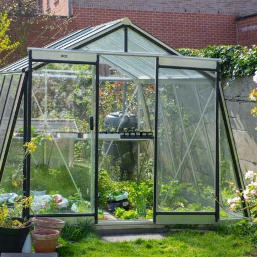 ACD tuinkassen ACD Tuinkas S110H - Aluminium - 306x741 cm (bxl) 172/241 cm (h)