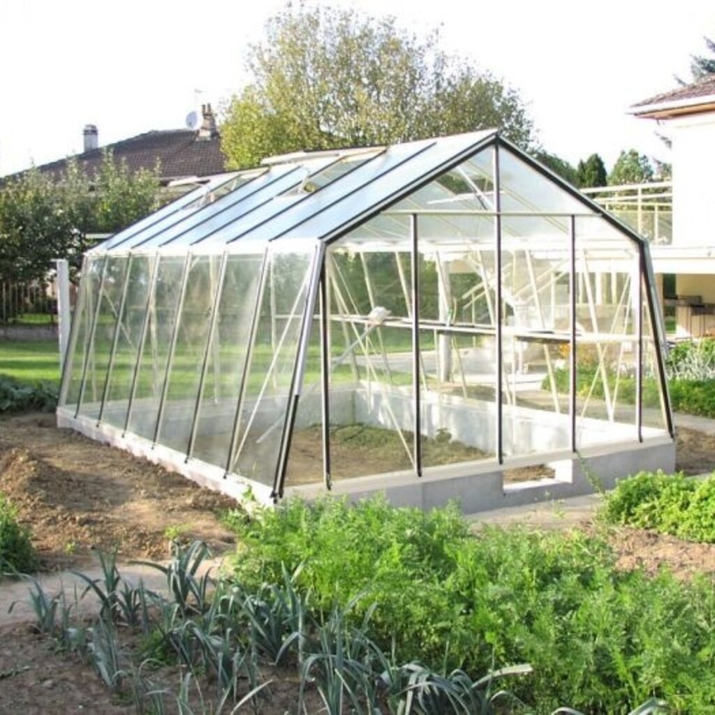 ACD tuinkassen ACD Tuinkas S205H - Aluminium 380x371 cm (bxl) 172/253 cm (h)