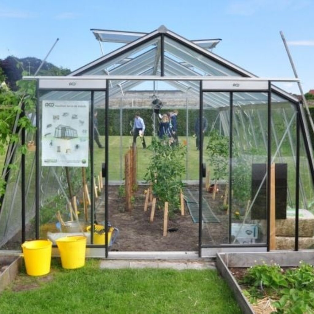 ACD tuinkassen ACD Tuinkas S207H - Aluminium 380x519 cm (bxl) 172/253 cm (h)