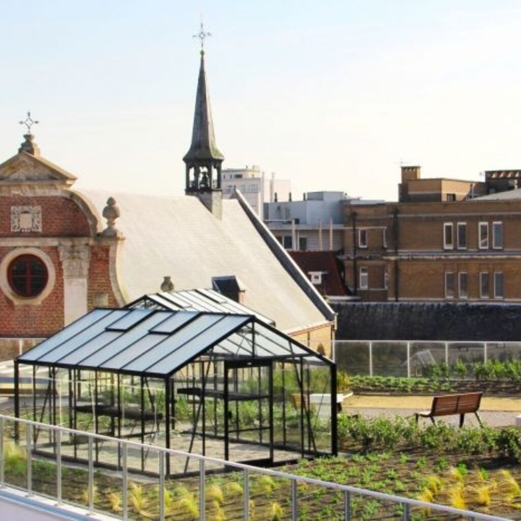 ACD tuinkassen ACD Tuinkas R405H - Aluminium 380x371 cm (bxl) 183/283 cm (h)