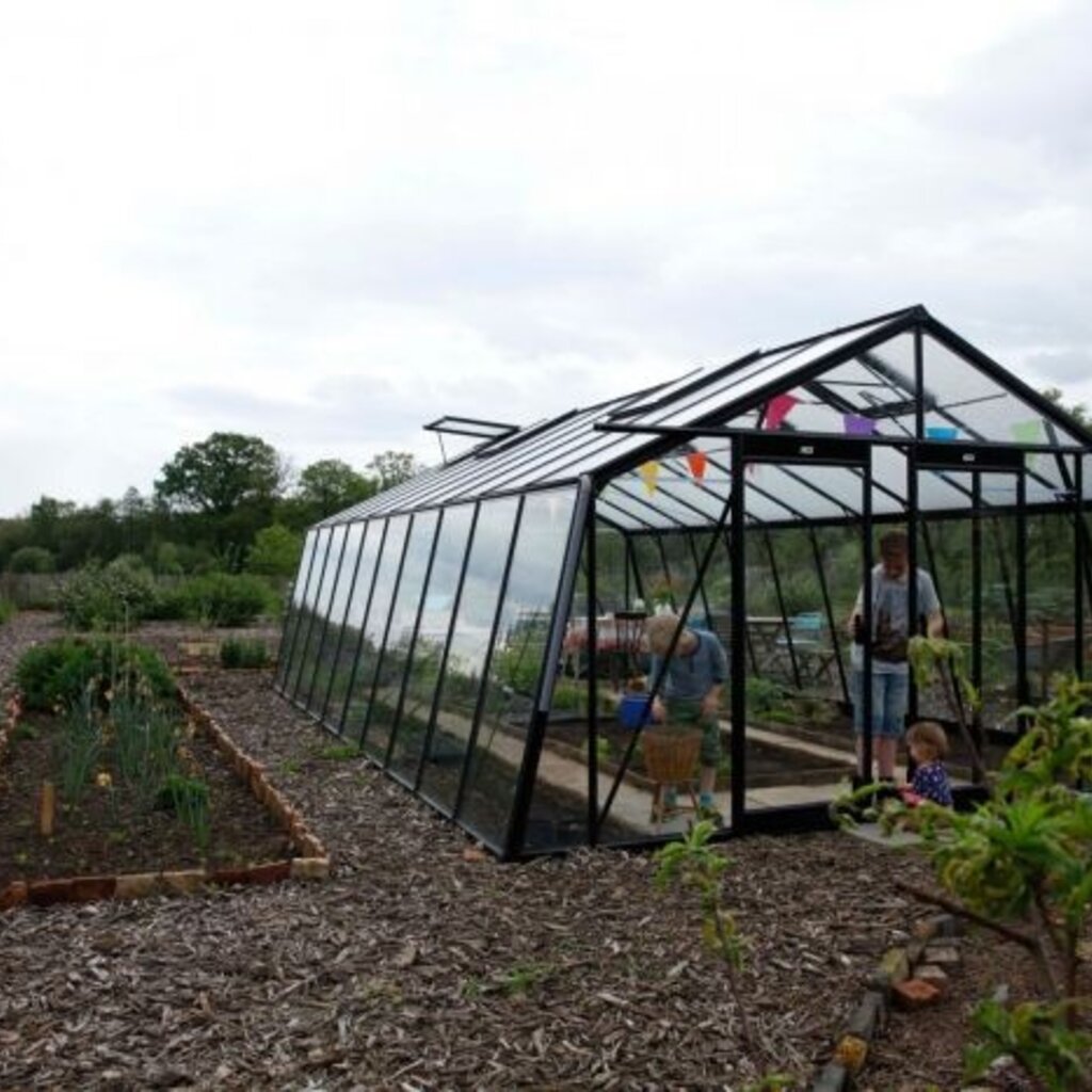 ACD tuinkassen ACD Tuinkas S306H - Aluminium 453x445 cm (bxl) 176/272 cm (h)