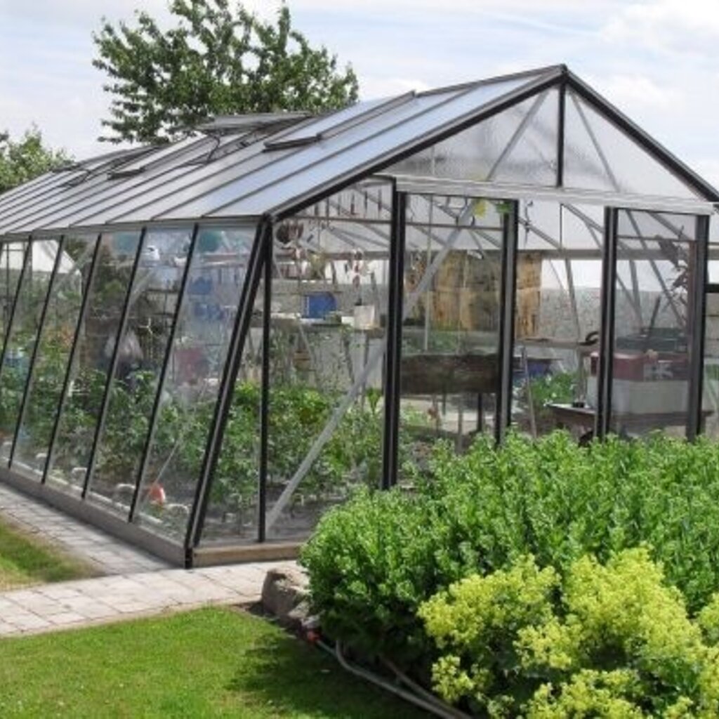 ACD tuinkassen ACD Tuinkas S308H - Aluminium 453x593 cm (bxl) 176/272 cm (h)