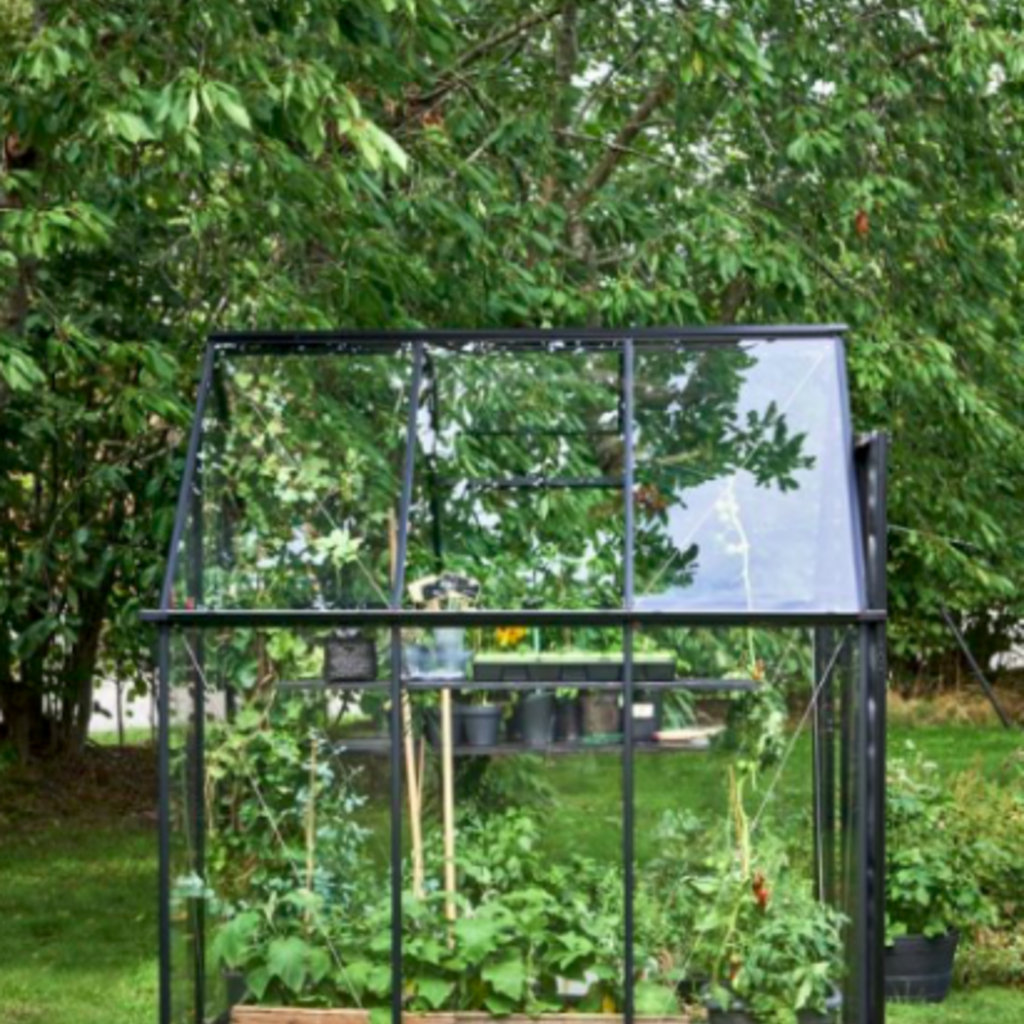Royal Well Qube 66 zwart - 198x198 cm (bxl) 135/219 cm (h)