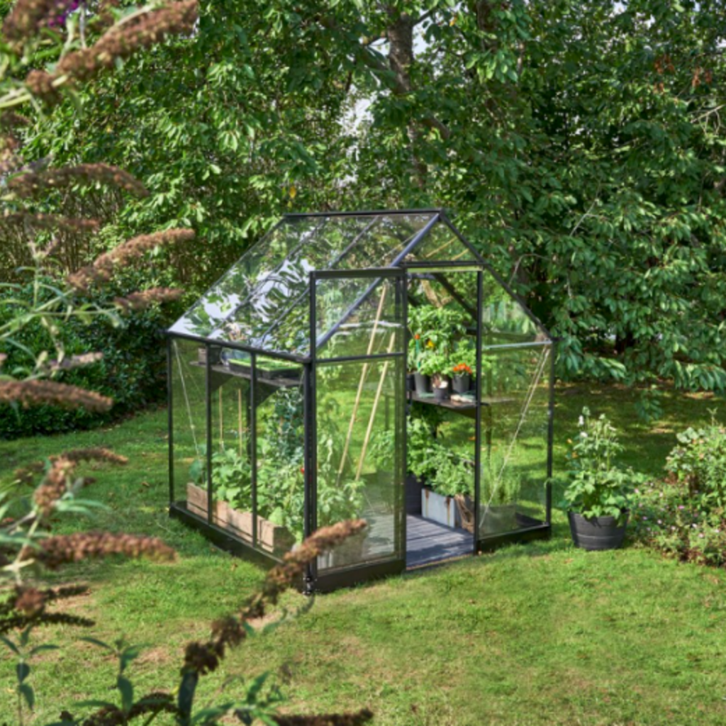 Royal Well Qube 66 zwart - 198x198 cm (bxl) 135/219 cm (h)