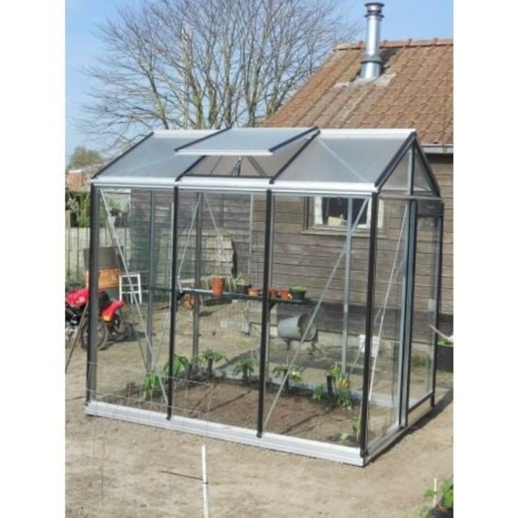 ACD tuinkassen ACD Tuinkas Piccolo (P03) - Blackline retro zwart - 3,56 m² - 224 x 159 x 221