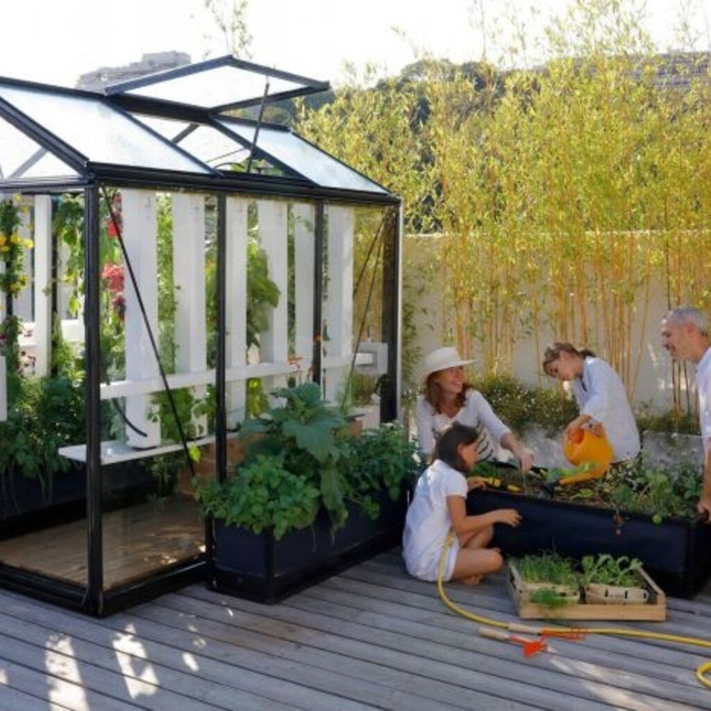 Filclair Tuinkas Serre - Aluminium - 375 x 150 x 215