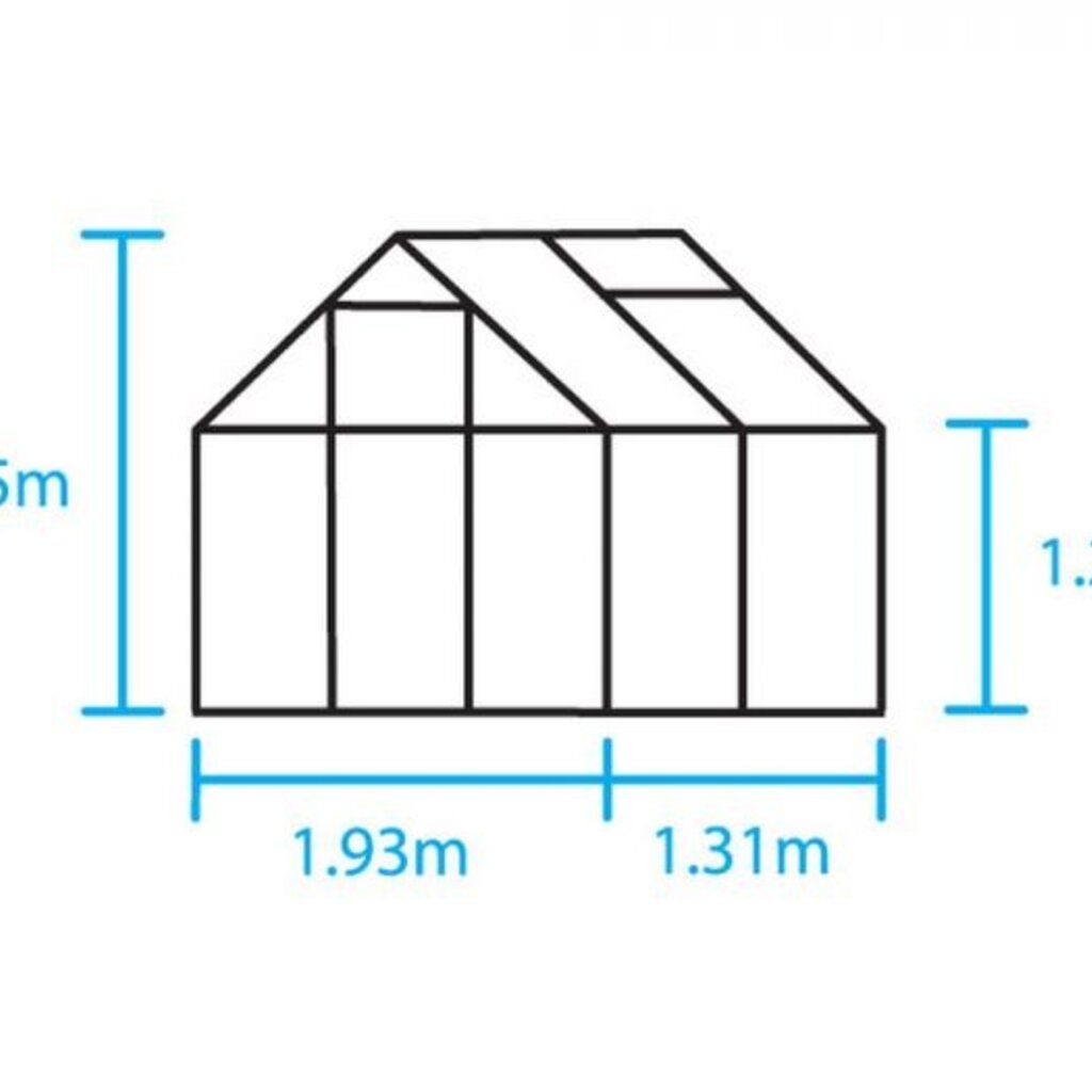 Royal Well Popular 46 blank - 193x131 cm (bxl) 124/195 cm (h)