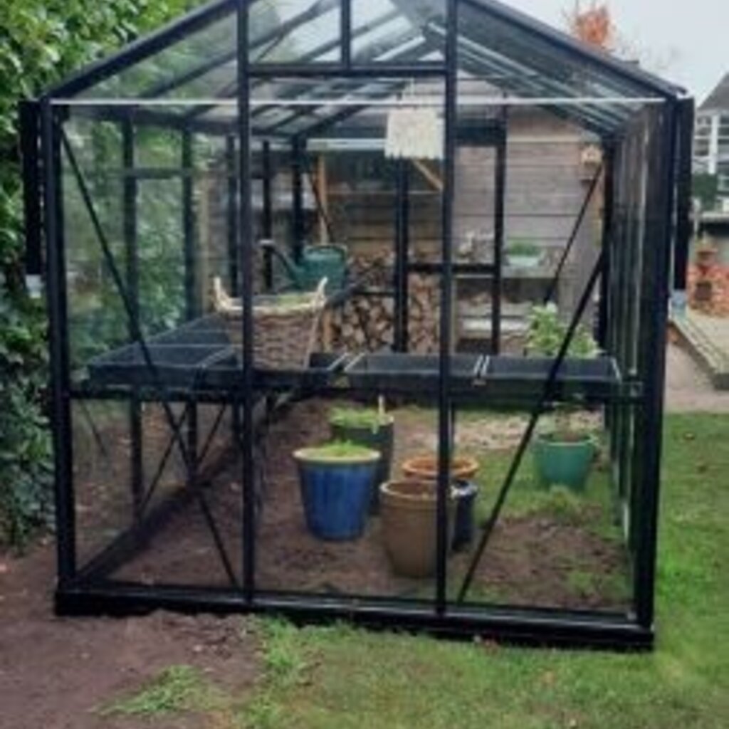 Filclair Tuinkas Retro R104 Fc - Zwart - 202x298 cm (bxl) 179/221 cm (h)