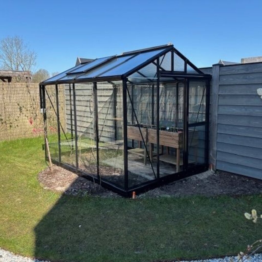 Filclair Tuinkas Retro R104 Fc - Zwart - 202x298 cm (bxl) 179/221 cm (h)