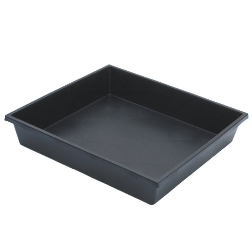 Zwart zaaikistje 44 x 40 cm