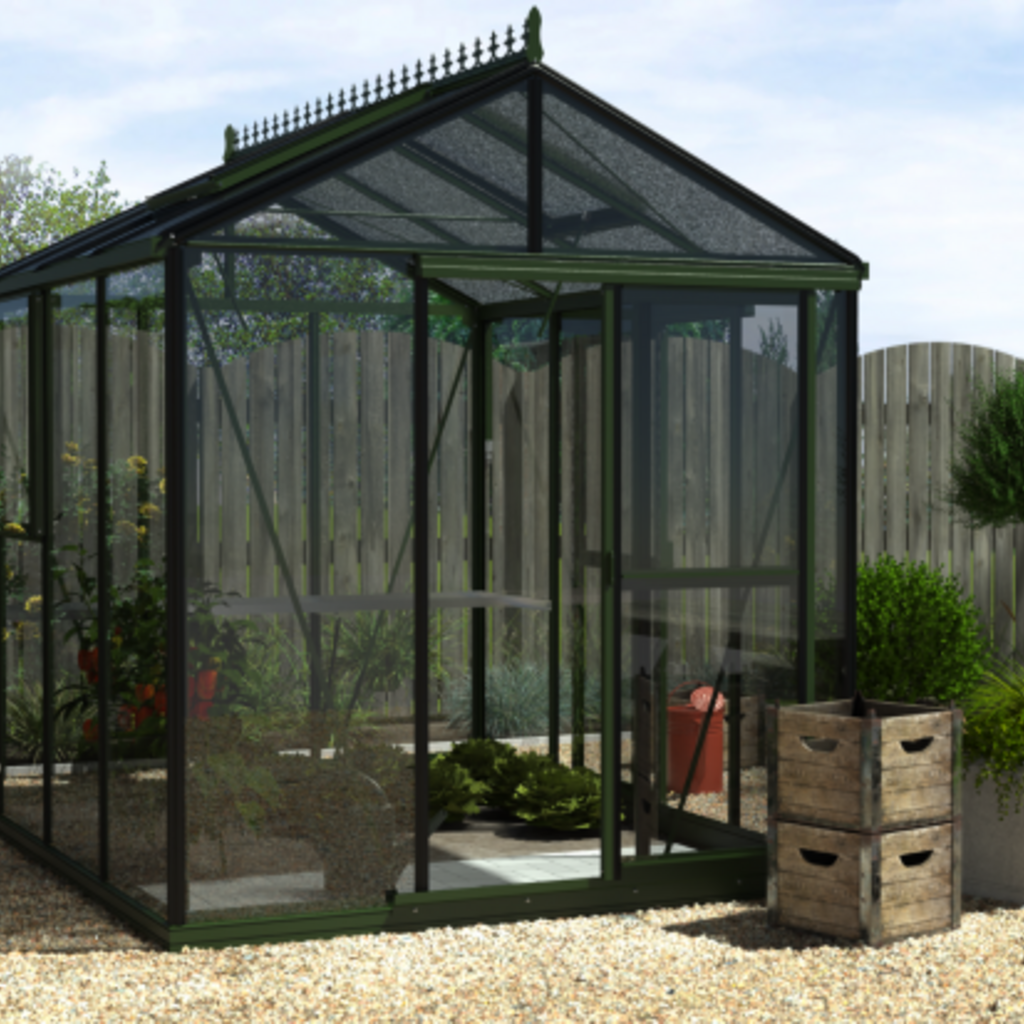 Filclair Flexi (groen alu) - 225x300 cm (bxl) 200/262 cm (h)