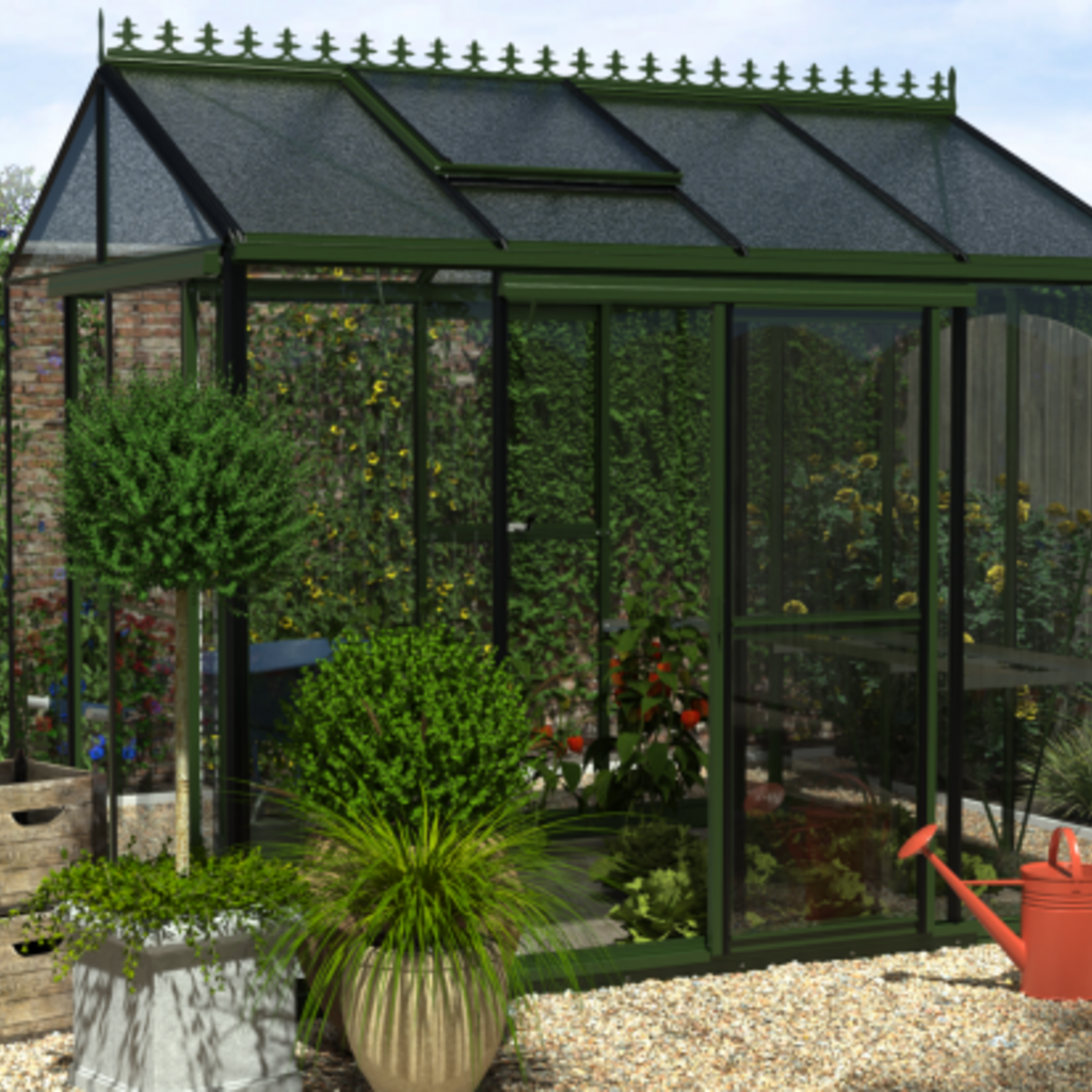 Filclair Flexi (groen alu) - 225x300 cm (bxl) 200/262 cm (h)