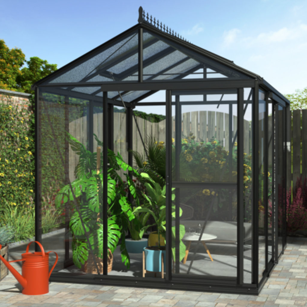 Filclair Victoria full option zwart - 225x300 cm (bxl) 200/262 cm (h)