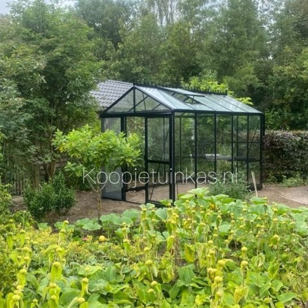 Filclair Victoria full option zwart/groen - 225x375 cm (bxl) 200/262 cm (h)