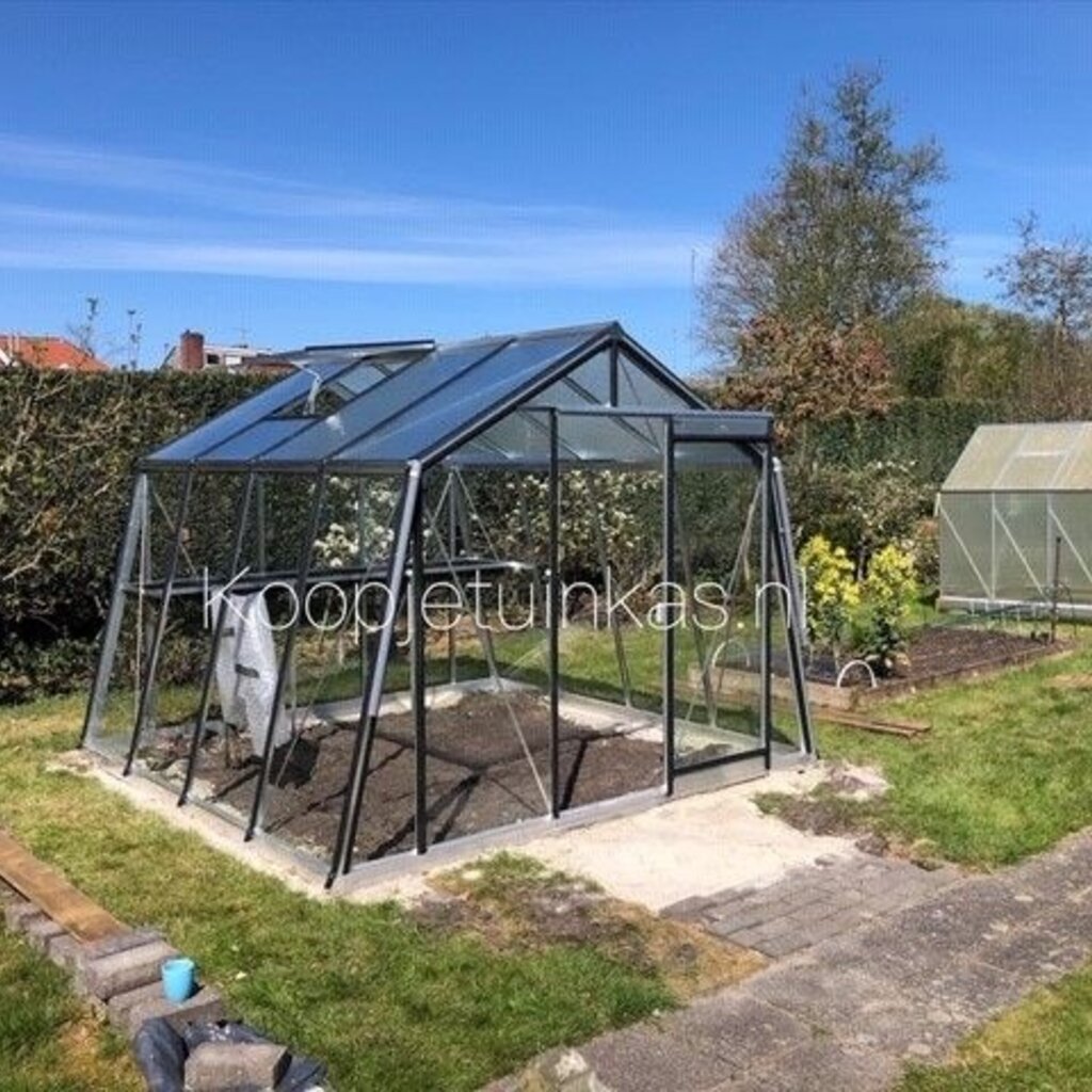 ACD tuinkassen ACD Tuinkas S103H - Aluminium - 306x224 cm (bxl) 172/237 cm (h)