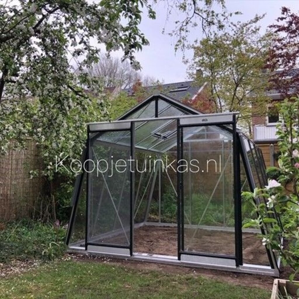 ACD tuinkassen ACD Tuinkas S103H - Aluminium - 306x224 cm (bxl) 172/237 cm (h)